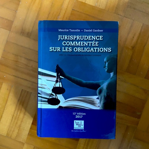 Jurisprudence Commentée sur les Obligations - Picture 1 of 2